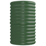 Garden Raised Bed Galvanised Steel 224x40x68 cm Green 318898