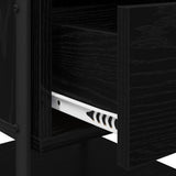 Bedside Cabinet 2 pcs Black Oak 35 x 36.5 x 47 cm 8007660
