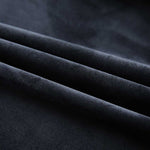 Blackout Curtains 2 pcs with Hooks Velvet Black 140x245 cm 134494