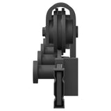Sliding Door Hardware Kit 152 cm Steel Black 4009718