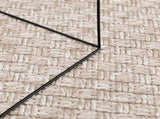 Area Rugs Square FARO Cream 240 x 240 cm Polyester 42022566