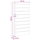 Fence Panel WPC and Aluminium Black 42039078