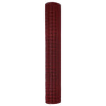 Welded Wire Fence Red 1.5 x 25 m Steel 42005326