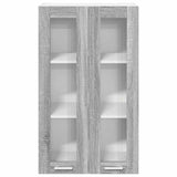 Hanging Cabinet Grey Sonoma 60 x 31 x 100 cm Engineered Wood 884391