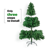 ZNTS 8FT Christmas Tree with 1138 Branches 03353212