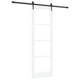 Sliding Door Manual ORKDAL White 78 x 232 cm Wood and metal 3332472
