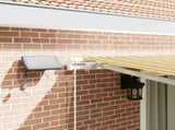 Retractable Awning Multicolour 450 x 350 cm Fabric and Steel 3331114