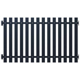 ZNTS Fence Panel Anthracite 170.5x100 cm Powder-coated Steel 146476