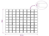 Mosaic Tiles Grey 30 x 30 cm Marble 42033522