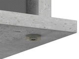TV stand with Drawer Concrete Grey 79 x 40 x 48 cm 8000463
