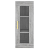 Highboard Grey Sonoma 34.5x34x180 cm Engineered Wood 3199167