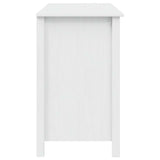 Desk with Drawers HILL White 100 x 45 x 74 cm Solid Pine Wood 42025039