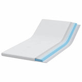 Mattress Pad White 120 x 200 cm Gel Memory Foam 4106280