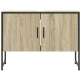 Bathroom Sink Cabinet Sonoma Oak 80x33x60 cm Engineered Wood 842462