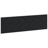 Wall-Mounted Headboard DELFT Black Engineered Wood 897156