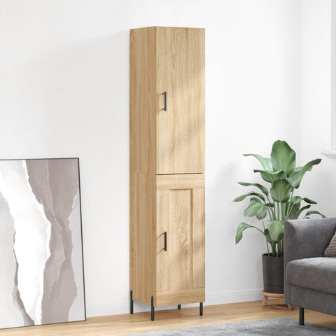 Highboard Sonoma Oak 34.5x34x180 cm Engineered Wood 3199116