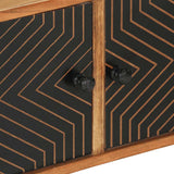 TV Cabinet 112x30x40 cm Solid Wood Acacia 351621