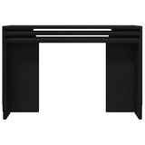 Nesting Tables 3 pcs Black Engineered Wood 858534