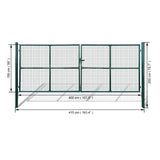 Mesh Garden Gate 400x150 cm 141391