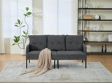 GOMYWAY Oversized Loveseat, Modern & Plush Double-seater Sofa, Corduroy Upholstered Couch, Cozy W2678P422322