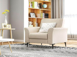 Linen-Look Armchair - Beige T3398P344642