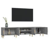 TV Cabinet Grey Sonoma 180x31.5x40 cm Engineered Wood 816262