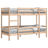 Bunk Bed without Mattress 90x200 cm Solid Wood Pine 3284218