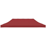 Party Tent Roof 6x3 m Burgundy 270 g/m 315331