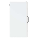 Kitchen Wall Cabinet with Glass Door Kalmar Grey Sonoma Engineered Wood 853533