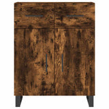 Highboard Smoked Oak 69,5x34x180 cm Engineered Wood 3199902