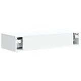 Wall-Mounted Side Table Wall-mounted White 87.5 x 34.5 x 17 cm 899175