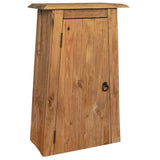Bathroom Set 5 Pieces Solid Pinewood 275425