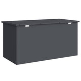 Outdoor Storage Box Anthracite 100 x 50.5 x 50 cm Steel 874562