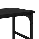Console Table Black Oak 150 x 29 x 76.5 cm Engineered Wood 882798