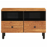 TV Cabinet 70x33x46 cm Solid Wood Acacia 356856