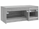 Bathroom Furniture Set 2 pcs Grey Sonoma Engineered Wood 3404021