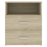 Bed Cabinet Sonoma Oak 50x32x60 cm 803278