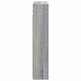 Bathroom Mirror Cabinet Grey Sonoma 70 x 14.5 x 70 cm 889092