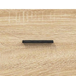 Highboard Sonoma Oak 69.5x34x180 cm Engineered Wood 3199892