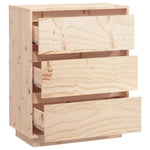 Sideboard 60x34x75 cm Solid Wood Pine 813360