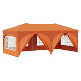Pop-up Party Tent 575 x 288 x 245 cm Orange Oxford Fabric 42019910