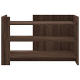 Coffee Table Brown Oak 80x50x50 cm Engineered Wood 848345