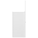 Shower Bath Screen Wall L Shape 70 x 120 x 137 cm 4 Panels Foldable 140787