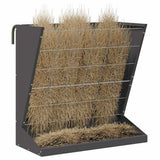 Hay Feeder Black 71 x 33 x 70 cm Cold-Rolled Steel 874630