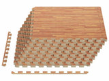 Floor Mats 24 pcs Wood 8.64 m EVA Foam 42040755