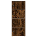 Bookcase Smoked Oak 40x24x102 cm Engineered Wood 860377