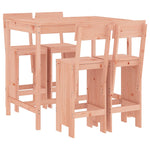 5 Piece Garden Bar Set Solid Wood Douglas 3157810