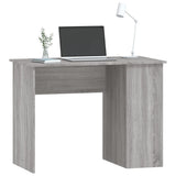 Desk Grey Sonoma 100x55x75 cm Engineered Wood 823030