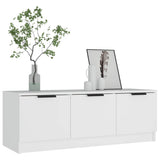 TV Cabinet White 102x35x36.5 cm Engineered Wood 811358