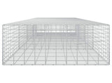 Gabion with 3.5 mm Wire and 5x10 cm Mesh 400x100x50 cm 3462890